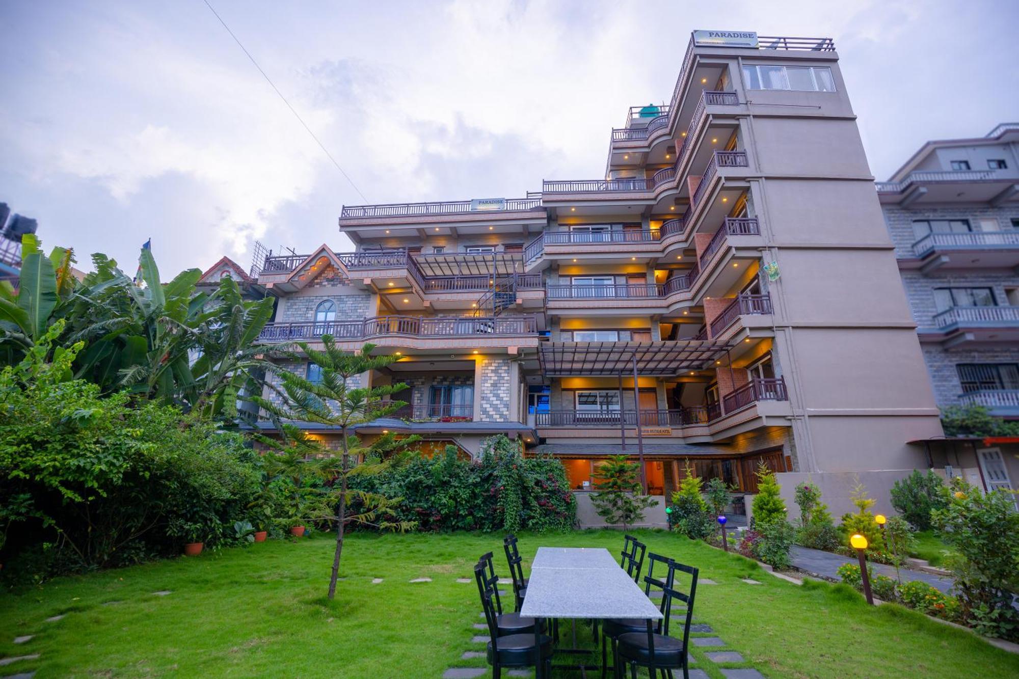 Paradise Boutique Hotel Покхара Экстерьер фото